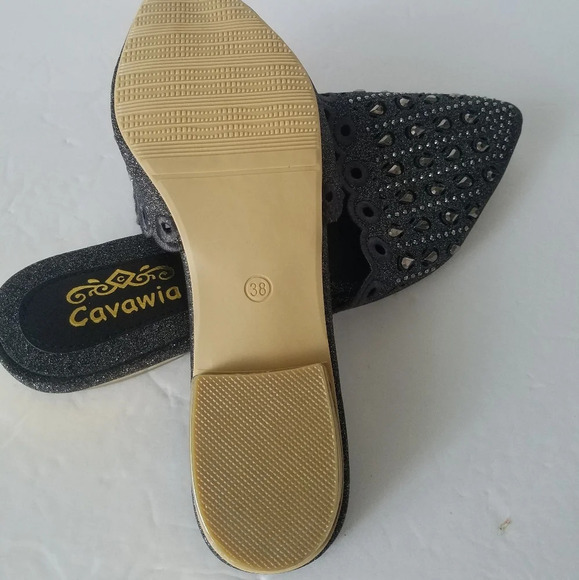 NWOT Cavawia slides shoes size 38 - Picture 6 of 9